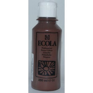 Royal-Talens Ecola plakkaatverf donkerbruin 250 ml