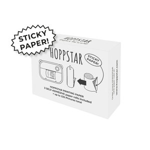 hoppstar Hoppstar 3 stuks Zelfklevend Stickerpapier Navulverpakking