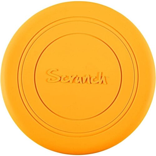 Scrunch Flexibele frisbee mosterdgeel