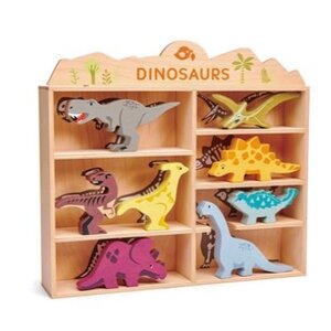 Tender leaf Set -Houten  Dino's