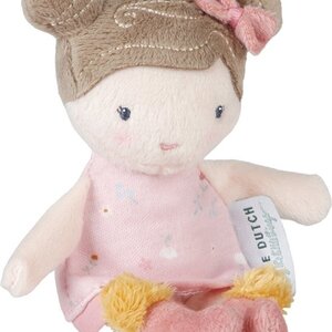 Little Dutch Little Dutch Knuffelpop Rosa 10cm