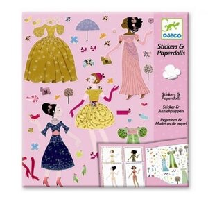 Djeco Stickers 'mooie jurken'