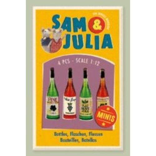 Sam & Julia Mini's - flessenset 4 st