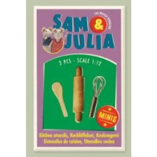 Sam & Julia Mini's - keukengerei 3 st