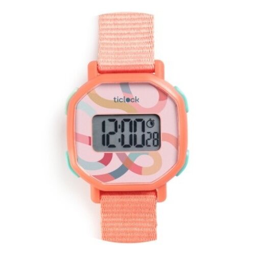 Djeco horloge pastel volute