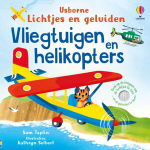 Usborne Licht- en geluidenboekje: Vliegtuigen en helikopters