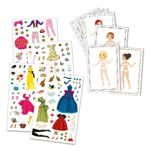 Djeco Stickers 'mode'