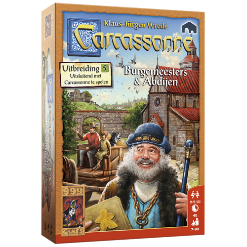 999 games Carcassonne: Burgemeesters en Abdijen 999 games Carcassonne: Burgemeesters en Abdijen