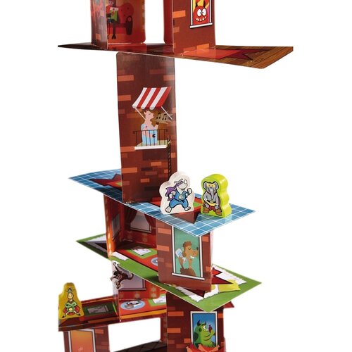 Haba Stapelspel 'Rhino Hero Battle' van Haba