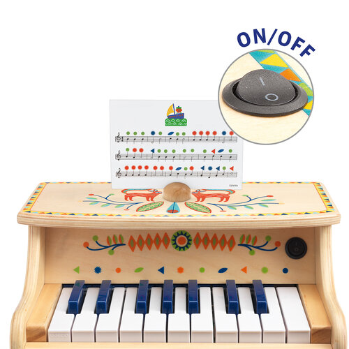 Djeco Houten piano Animambo
