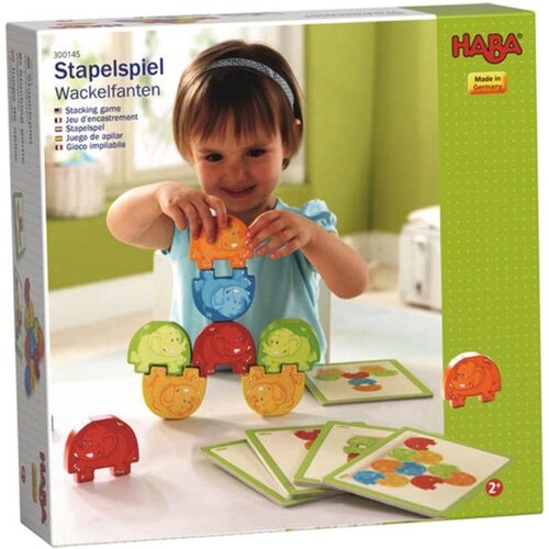 Haba Stapelspel Waggelfanten van Haba