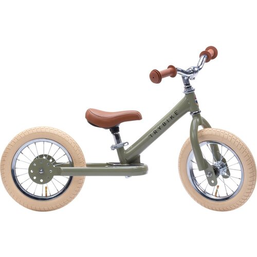 Trybike Loopfiets Trybike Steel vintage groen