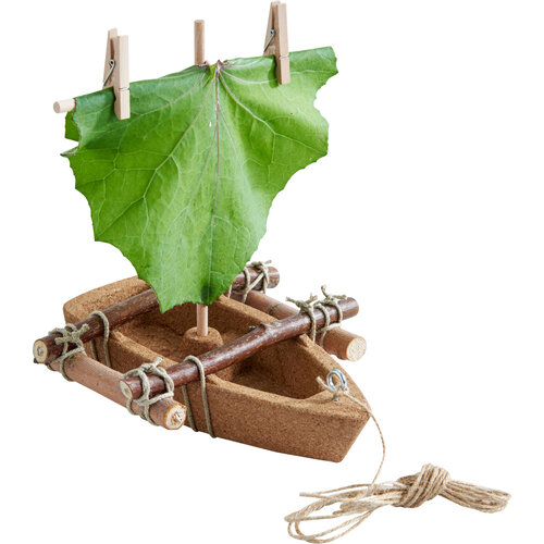 Haba Terra Kids bouwpakket Kurken bootje