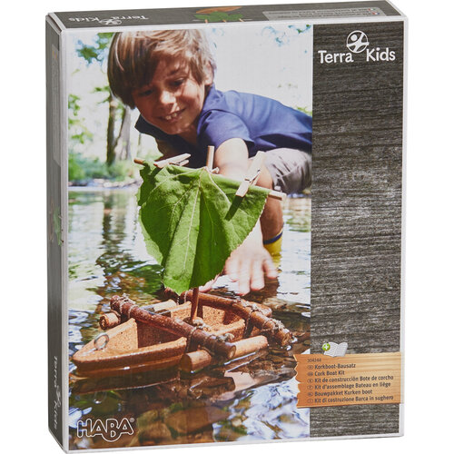 Haba Terra Kids bouwpakket Kurken bootje