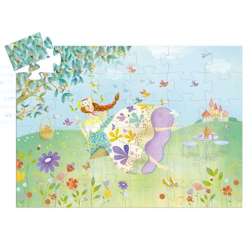 Djeco Puzzel 'Bloemenprinses' 36 st