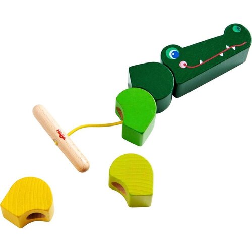 Haba Rijgspel krokodil van Haba