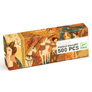 Djeco Puzzel Galerij - Unicorn Garden 500st. (+8)