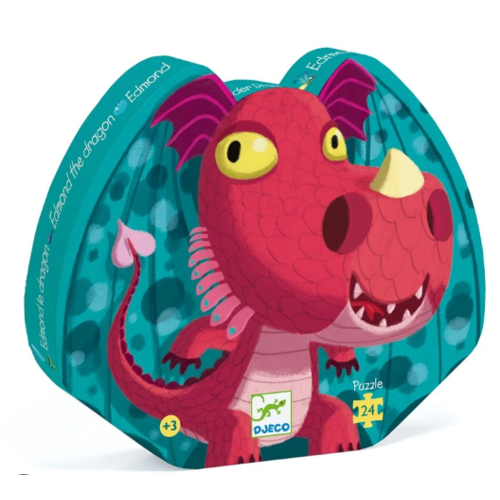 Djeco Puzzel 'Leon, de draak', 24 st Djeco Puzzel 'Leon, de draak', 24 st