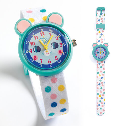 Djeco Horloge 'muis' van Djeco