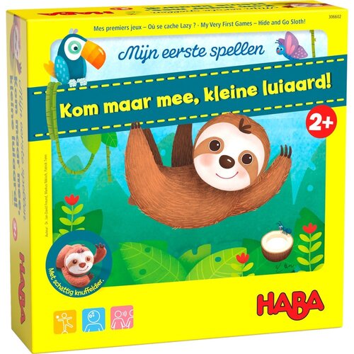 Haba Haba spel 'Kom maar mee, kleine luiaard' Haba Haba spel 'Kom maar mee, kleine luiaard'
