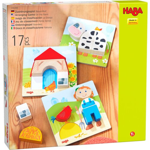 Haba Houten ordeningsspel Boerderij Haba Houten ordeningsspel Boerderij