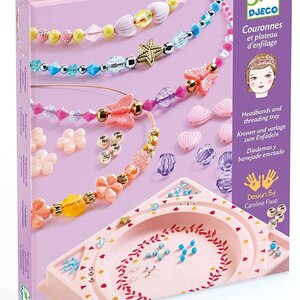 Djeco Knutseldoos diademen maken