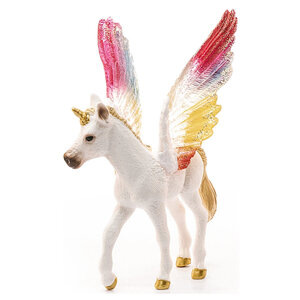 Schleich Gevleugelde Regenboogeenhoorn Veulen Schleich Gevleugelde Regenboogeenhoorn Veulen