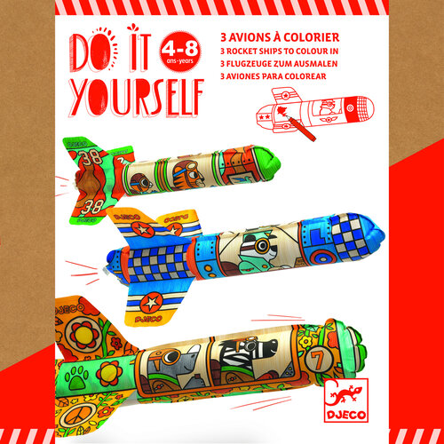 Djeco DIY - In de lucht Djeco DIY - In de lucht