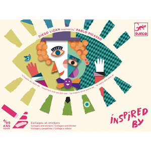 Djeco Inspired By Pablo Picasso - Collage & Stickers