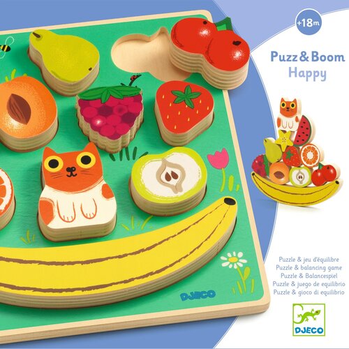 Djeco Inlegpuzzel fruit