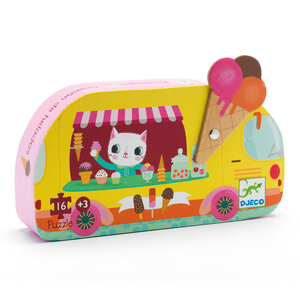Djeco Puzzel ijswagen 16 st