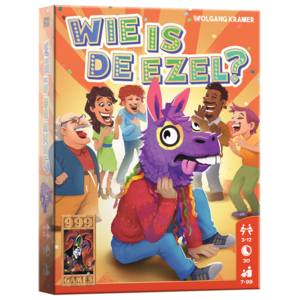 999 games Wie is de ezel? - Kaartspel