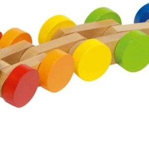GOKI Houten trekdier: rups GOKI Houten trekdier: rups