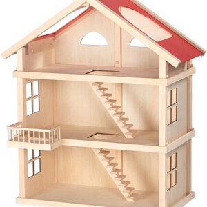 GOKI Groot houten poppenhuis 3 etages