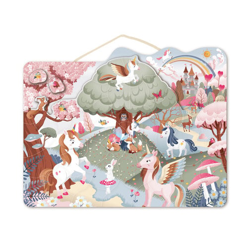 Speedy Monkey Magnetic puzzle Unicorn - 48 stks