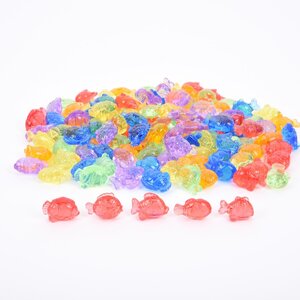 Tickit Doorschijnende Gekleurde Vissen (120st.)