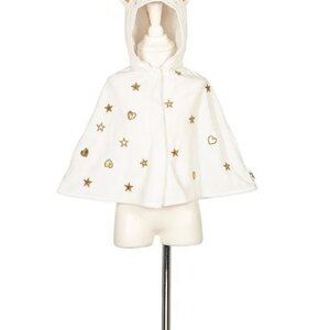 Souza Souza -Unicorn baby cape off white, 2 yrs, 92 cm