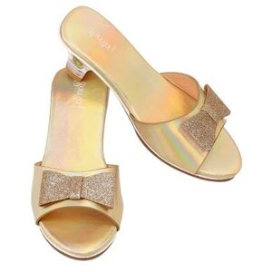 Souza Souza - Slipper hoge hak Emmeline, goud metallic mt 27/28