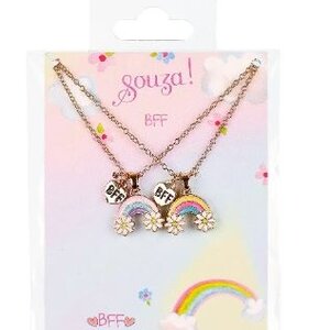 Souza Cadeauset BFF "Regenboog" kettingen (2st.)