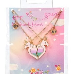 Souza Cadeauset BFF "Unicorn" kettingen (2st.)