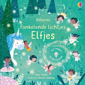 Usborne Uitgeverij Lichtjesboek: Fonkelende lichtjes - elfjes