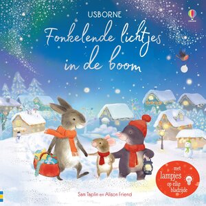 Usborne Uitgeverij Lichtjesboek: Fonkelende lichtjes in de boom