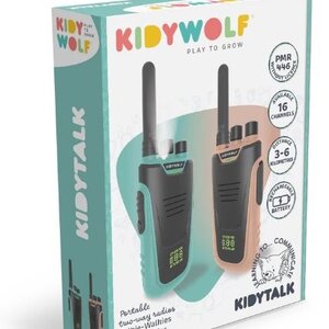 Kidywolf KIDYTALK - Walkie talkies nude-cyaan