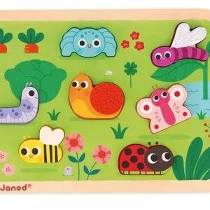 Janod Janod - Chuncky puzzel 'Tuin' 7st