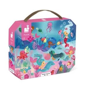 Janod Puzzel 'Zeemeermin' 24st