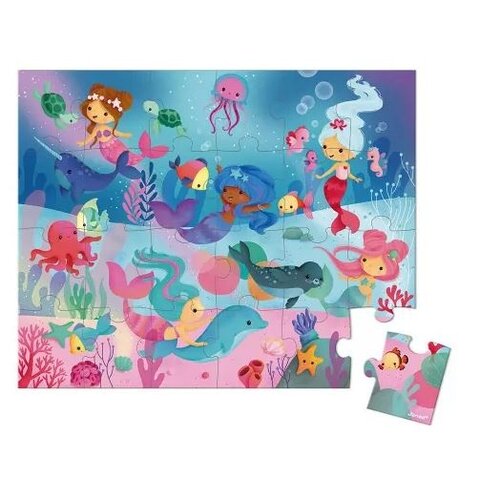 Janod Janod - Puzzel 'Zeemeermin' 24st