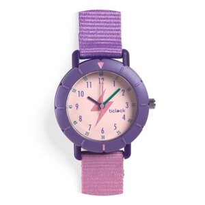 Djeco Sporthorloge 'flash purple' van Djeco