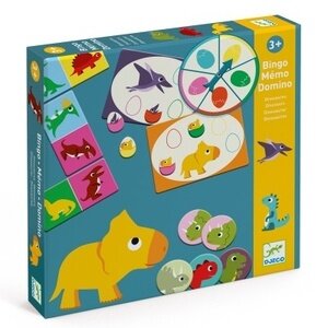 Djeco bingo - memo - domino  Dino's