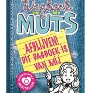 De Fontein Uitgeverij Dagboek muts 8,5: Afblijven, dit dagboek