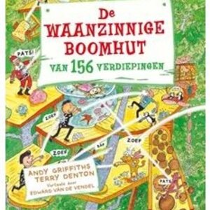 Lannoo Uitgeverij De waanzinnige boomhut 12 van 156 verdiepingen. 8+